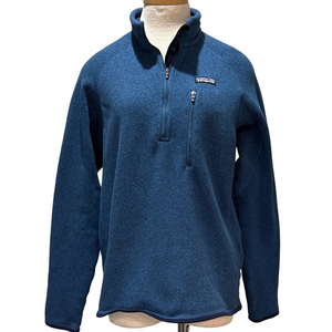 Patagonia sz M blue better sweater fleece pullover